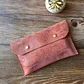 Estuche de cuero color Matuasto Rosa L - Miniatura 3