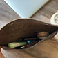 Estuche de cuero color Café Moro L - Miniatura 2