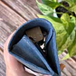 Tabaquera de cuero color azul - Miniatura 4