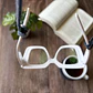 Correa de cuero para lentes ópticos o de sol color azul - Miniatura 4