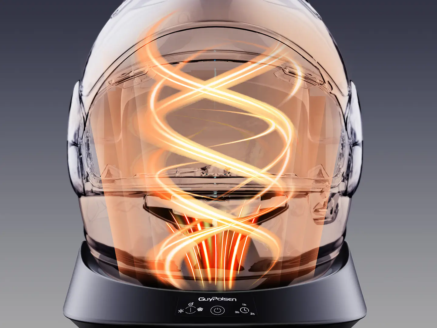 Secador Inteligente para Cascos con Esterilización UV 5