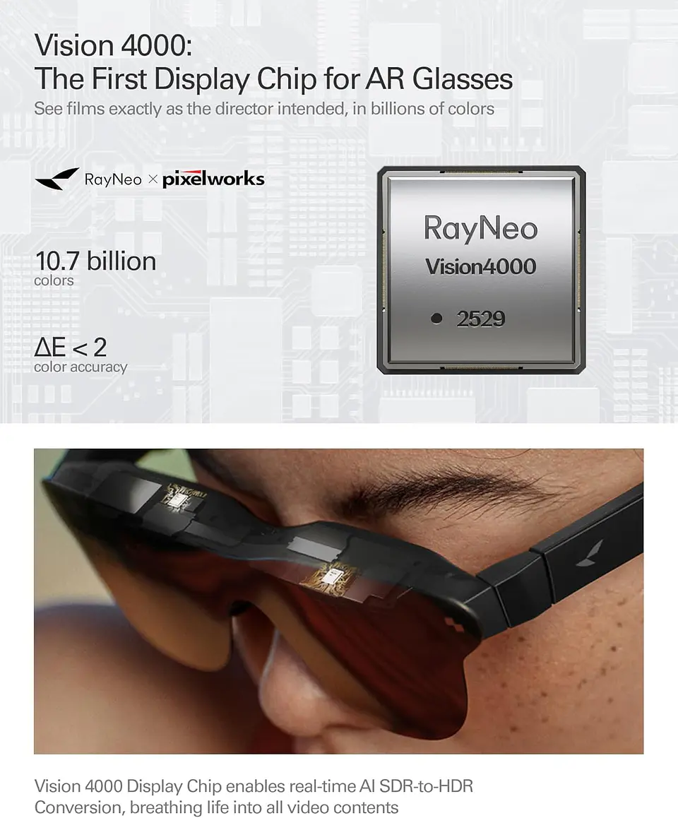 LENTES DE REALIDAD AUMENTADA RAYNEO AIR 4S PRO 6