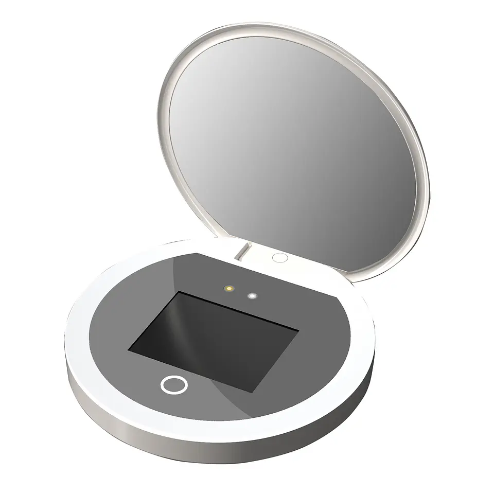 Espejo Portatil Inteligente. Cámara UV para prueba de protección solar 4