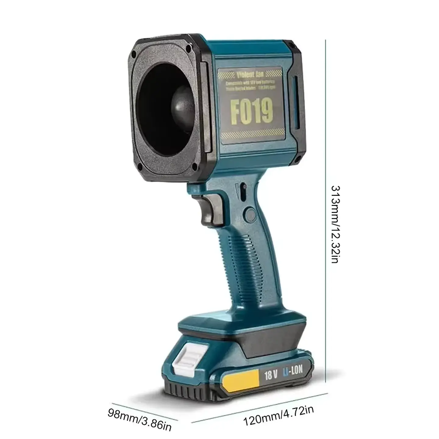 Ventilador turbo portátil 2