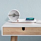 Lámpara de mesa con luz, cargador inalámbrico y pantalla para imágenes tridimensionales - Miniatura 4
