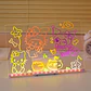 Pizarra acrílico luminoso transparente - Miniatura 9
