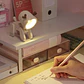 Mini luz nocturna recargable forma de perro - Miniatura 7