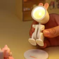 Mini luz nocturna recargable forma de conejo - Miniatura 10