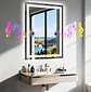 Espejo Inteligente de Lujo 50x70 cm con Bluetooth, WiFi y Control Táctil - Miniatura 1