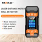Detector Inteligente de Cables, Metales y Tuberías con Medidor Láser Integrado - Miniatura 2