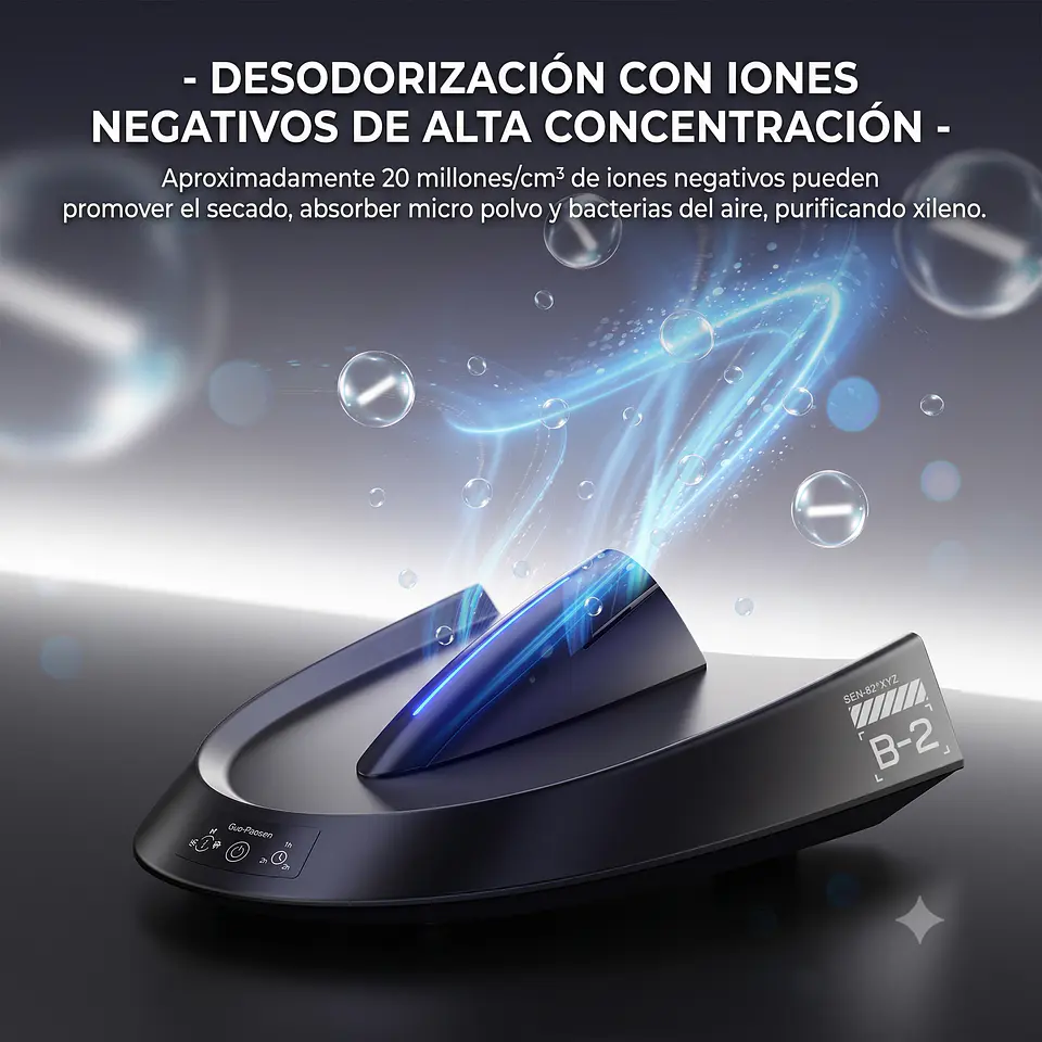 Secador Inteligente para Cascos con Esterilización UV 2