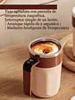 Taza Inteligente Agitadora de Acero Inoxidable con Pantalla de Temperatura - Miniatura 2