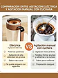 Taza Inteligente Agitadora de Acero Inoxidable con Pantalla de Temperatura - Miniatura 3
