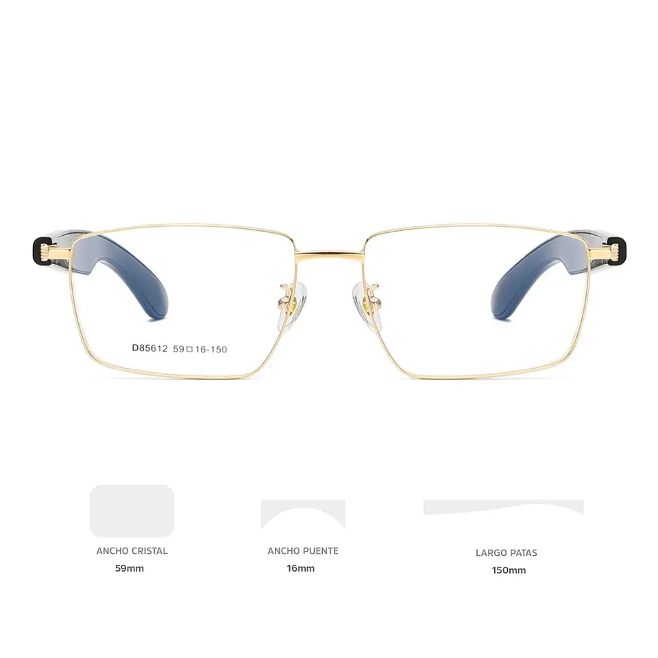 Lentes Ópticos Inteligentes - Bluetooth, Atiende Llamadas, Escucha Música, Función Traductor.  2