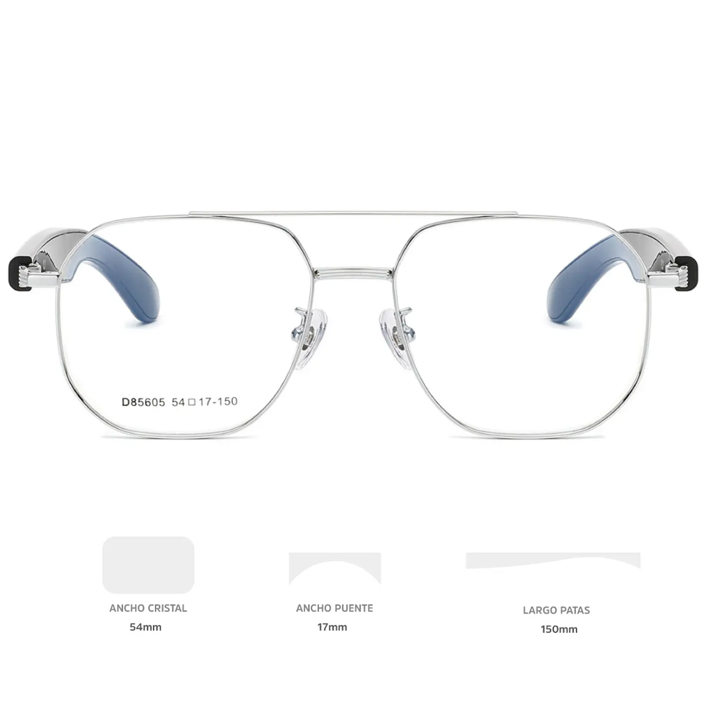 Lentes Ópticos Inteligentes - Bluetooth, Atiende Llamadas, Escucha Música, Función Traductor.  2