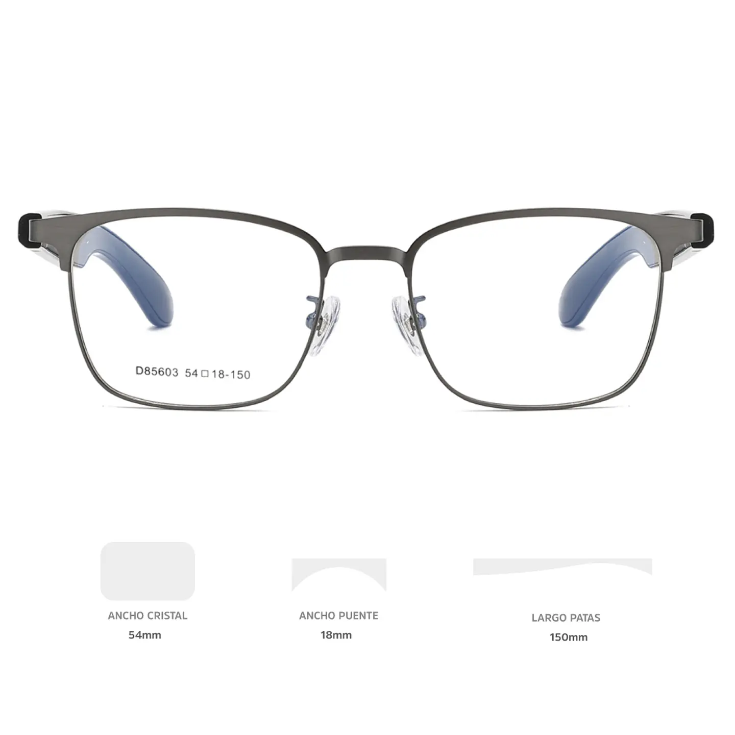 Lentes Ópticos Inteligentes - Bluetooth, Atiende Llamadas, Escucha Música, Función Traductor.  2