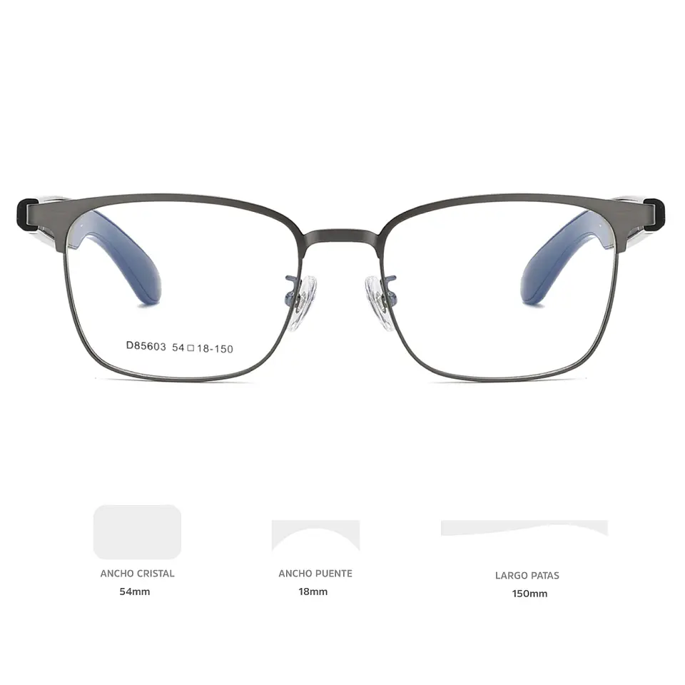 Lentes Ópticos Inteligentes - Bluetooth, Atiende Llamadas, Escucha Música, Función Traductor.  2