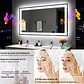 Espejo Inteligente de Lujo 50x70 cm con Bluetooth, WiFi y Control Táctil - Miniatura 5