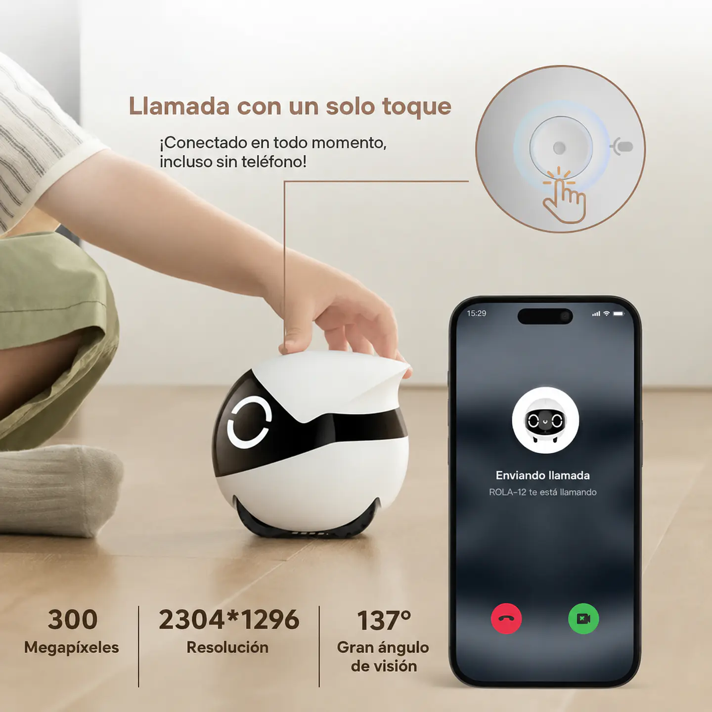 Robot Inteligente Enabot EBO ROLA Mini 6