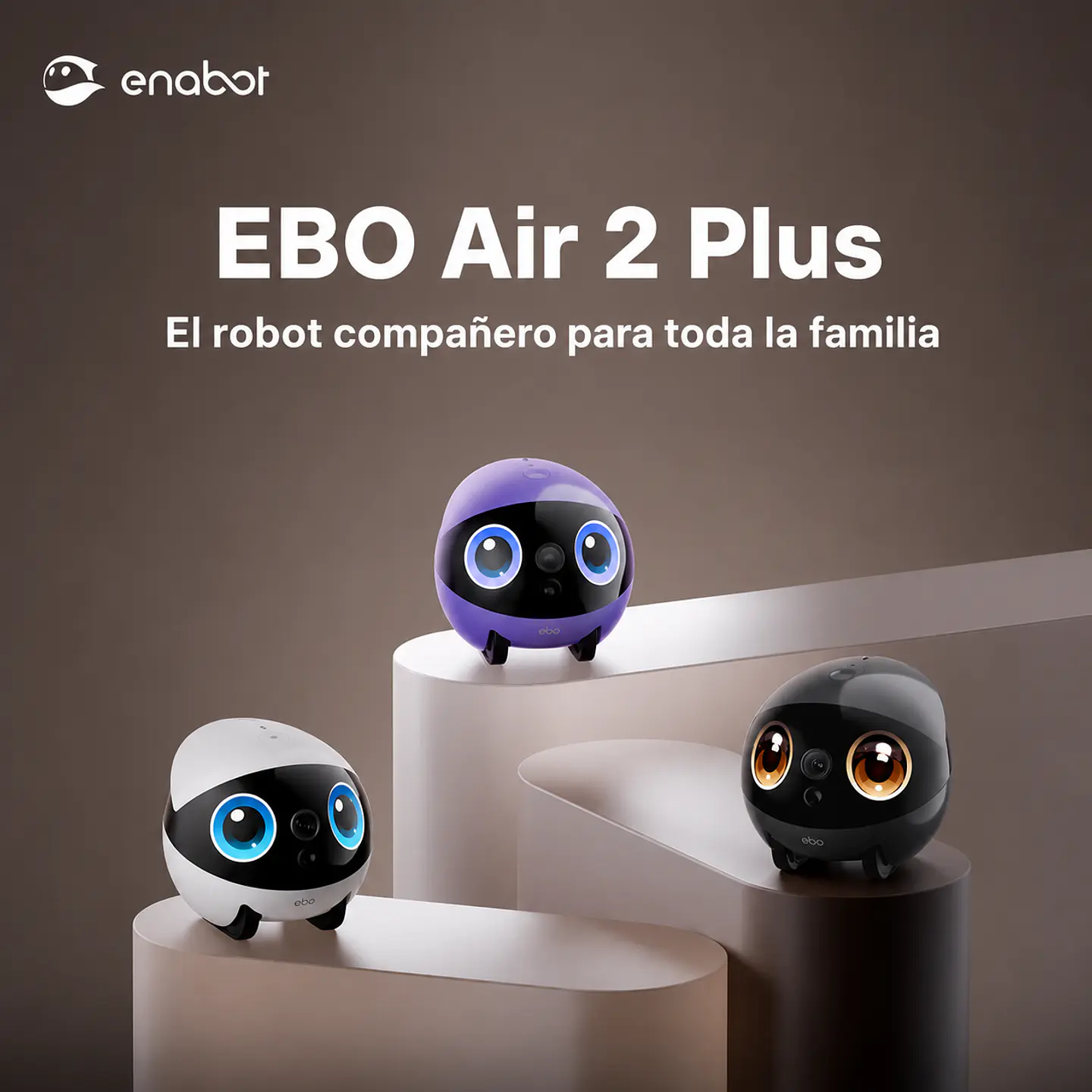 Robot EBO Air 2 Plus - Robot Inteligente de Monitoreo para el Hogar 1