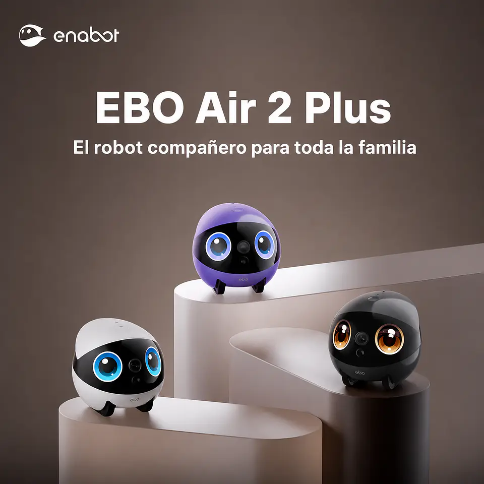Robot EBO Air 2 Plus - Robot Inteligente de Monitoreo para el Hogar 1