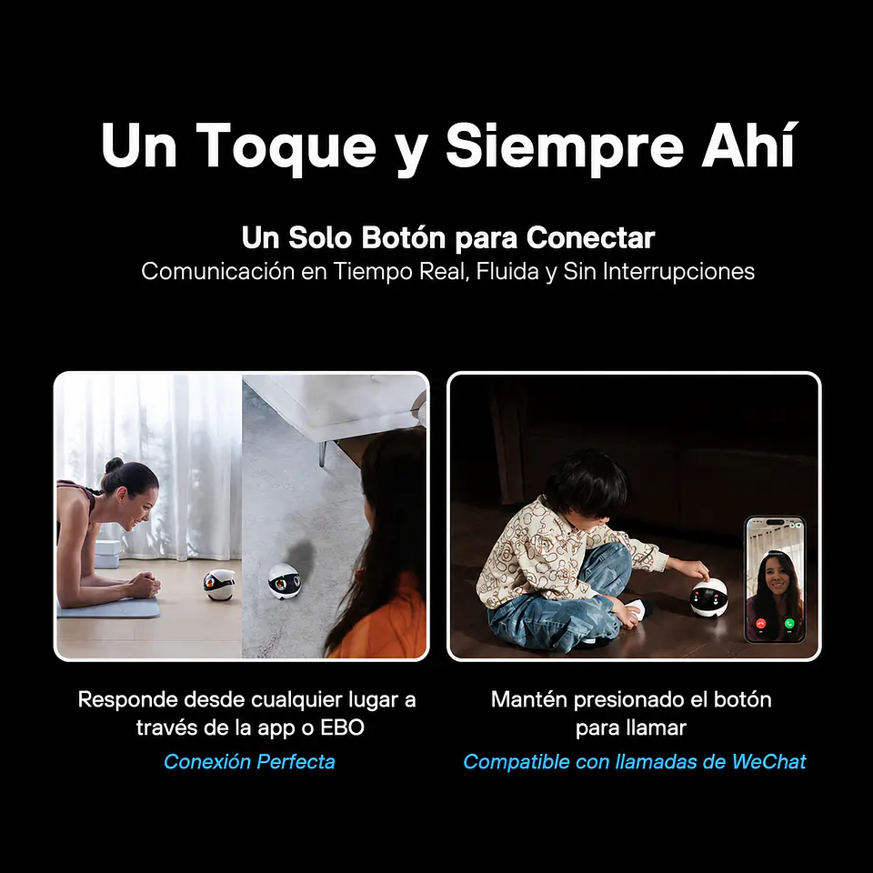 Robot EBO Air 2 Plus - Robot Inteligente de Monitoreo para el Hogar 4