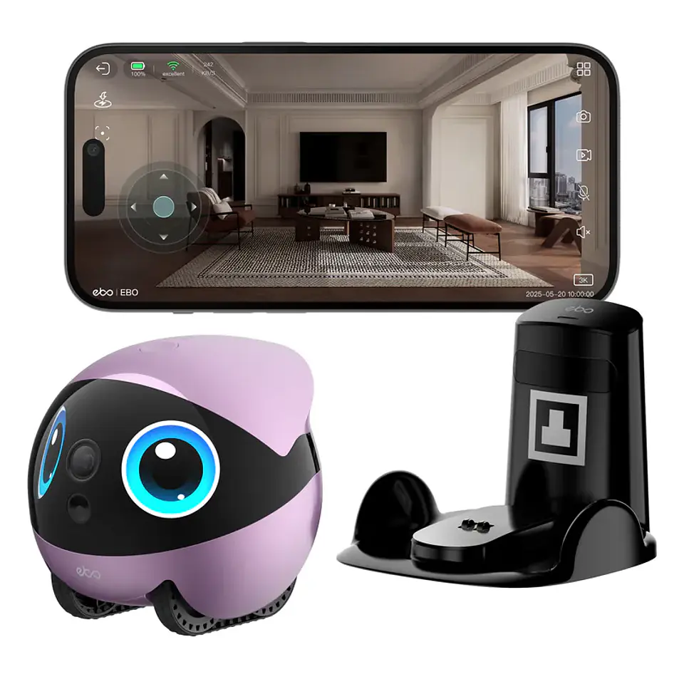 Robot EBO Air 2 Plus - Robot Inteligente de Monitoreo para el Hogar 11