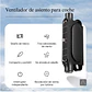 Ventilador para Reposacabezas Trasero de Auto – Ajustable y Silencioso - Miniatura 4