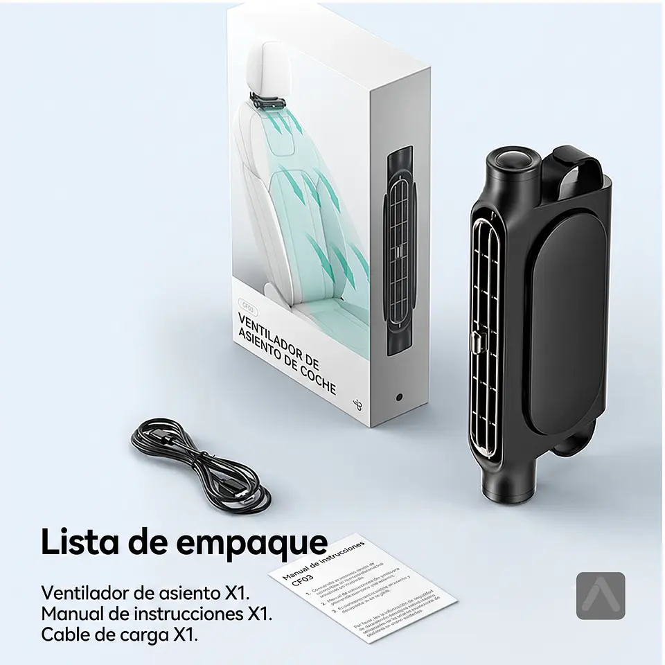 Ventilador para Reposacabezas Trasero de Auto – Ajustable y Silencioso 5