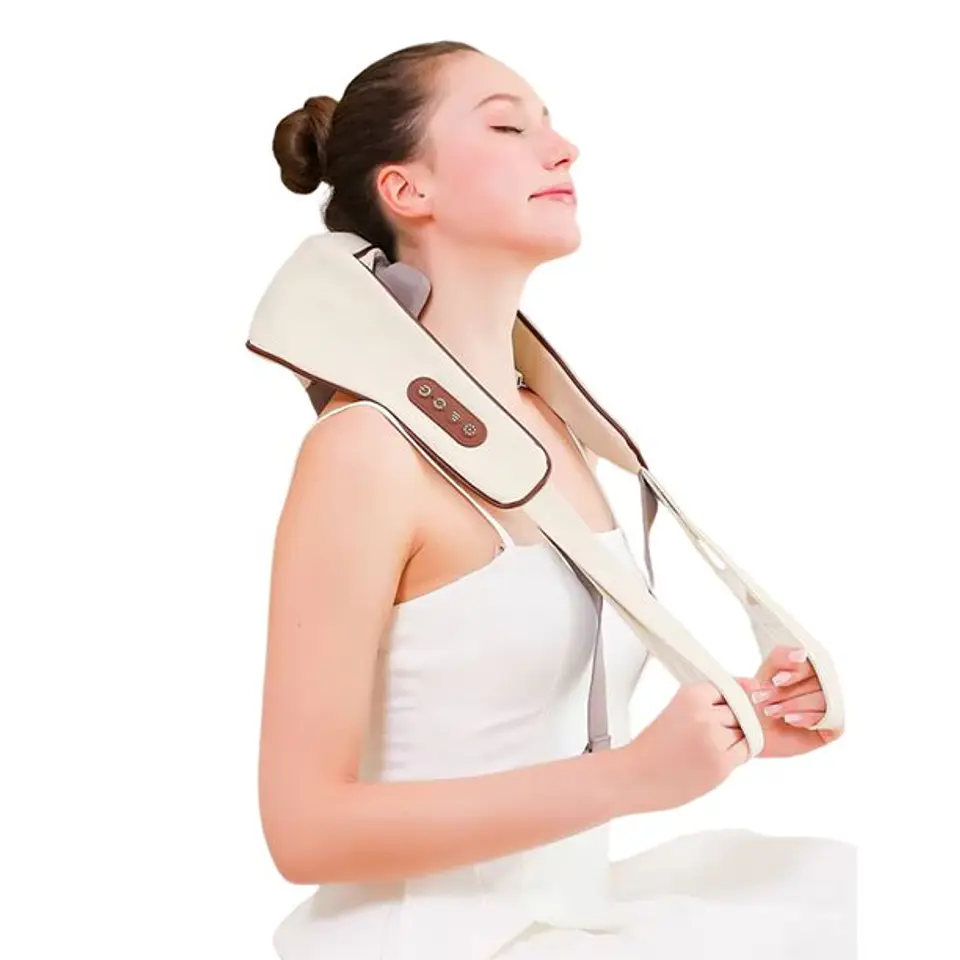 Masajeador Tipo Chal con Calor – Para Cuello, Cervicales y Cuerpo 2