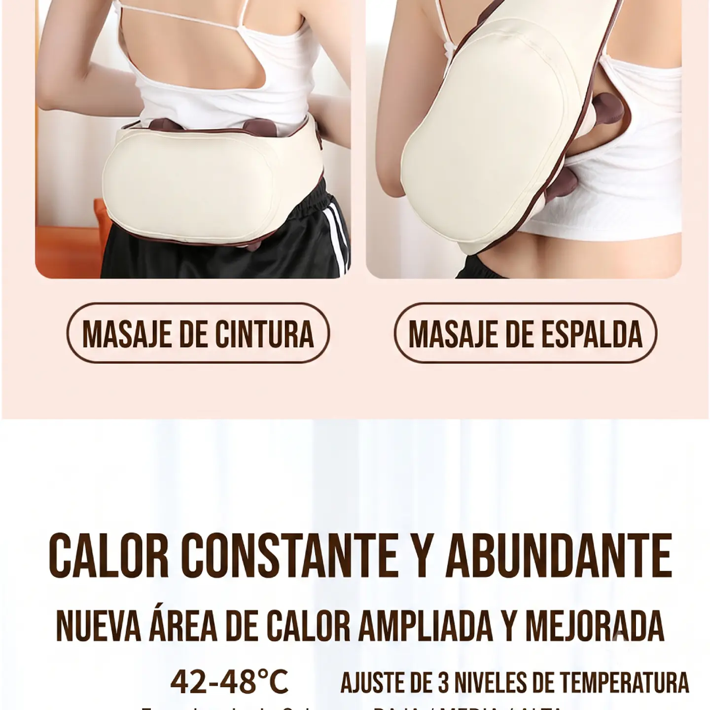 Masajeador Tipo Chal con Calor – Para Cuello, Cervicales y Cuerpo 7