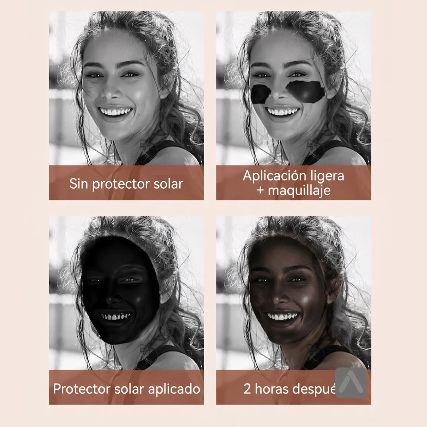 Espejo Portatil Inteligente. Cámara UV para prueba de protección solar 5
