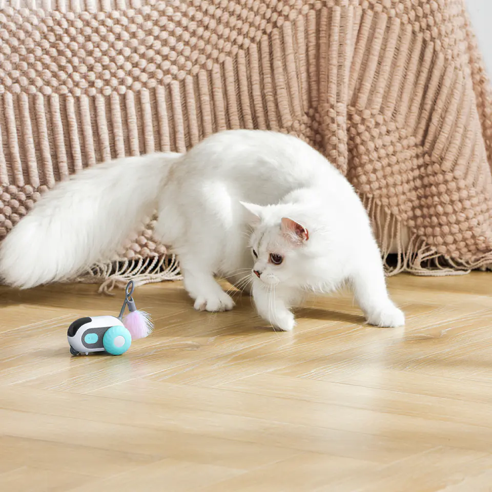 Juguete Interactivo Rodante para Mascotas con Control Remoto 5