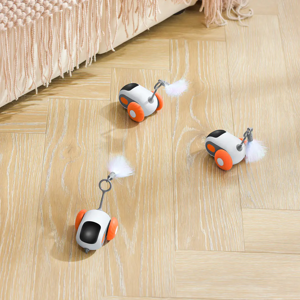 Juguete Interactivo Rodante para Mascotas con Control Remoto 4