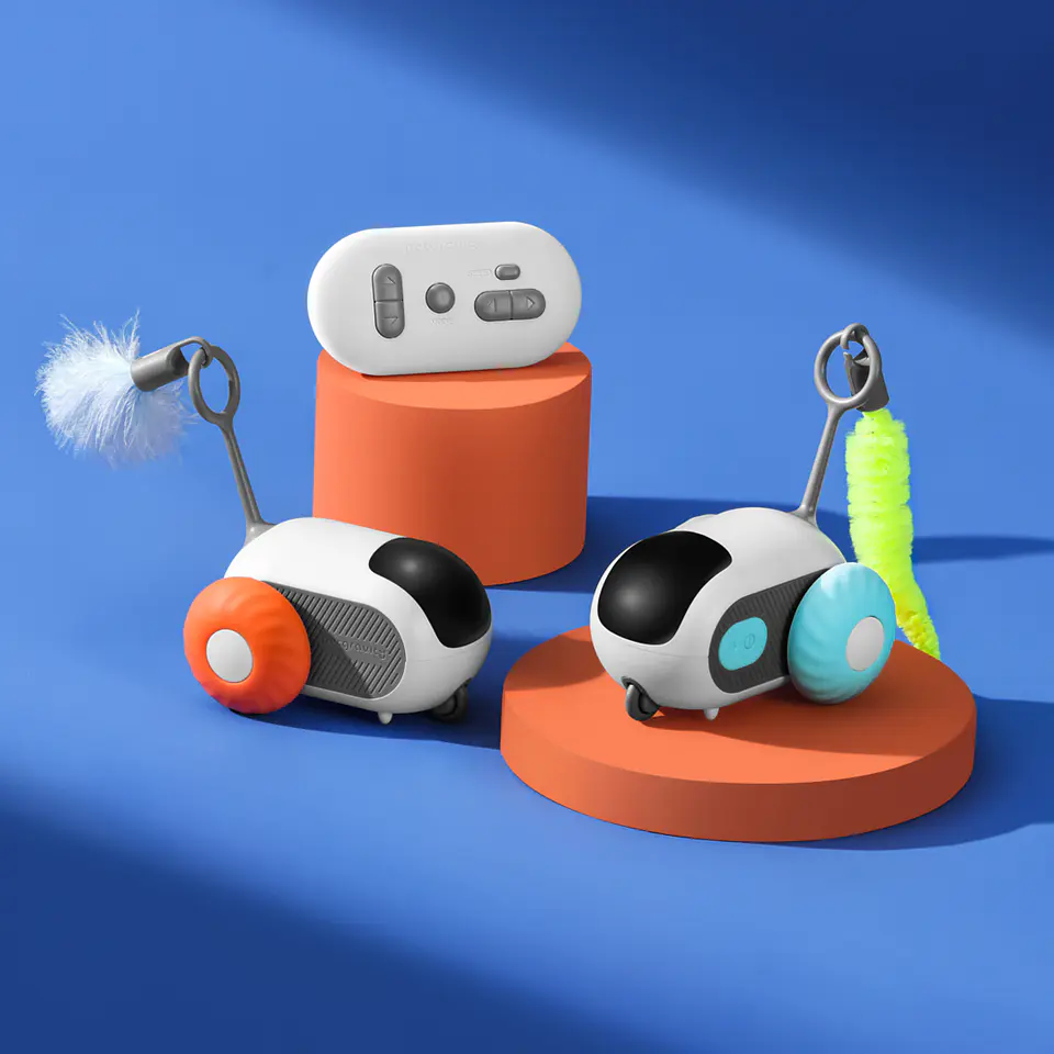 Juguete Interactivo Rodante para Mascotas con Control Remoto 2