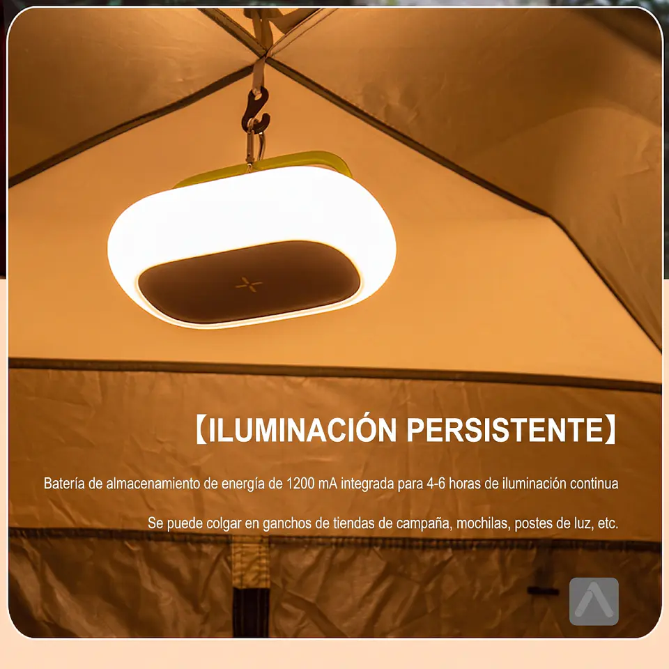 Lámpara y cargador inalámbrico 4