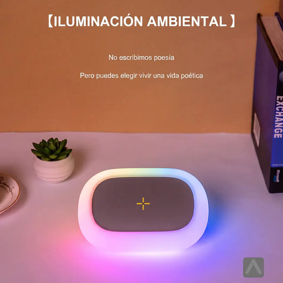 Lámpara y cargador inalámbrico 6