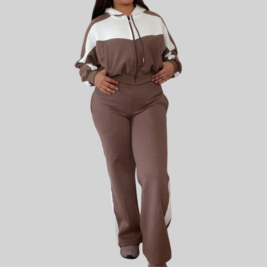 Conjunto Bicolor Franela 1