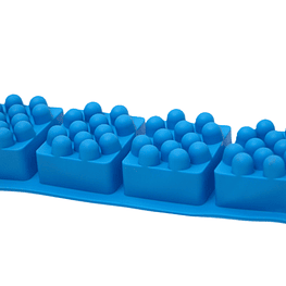 Molde rectángular para jabón Azul