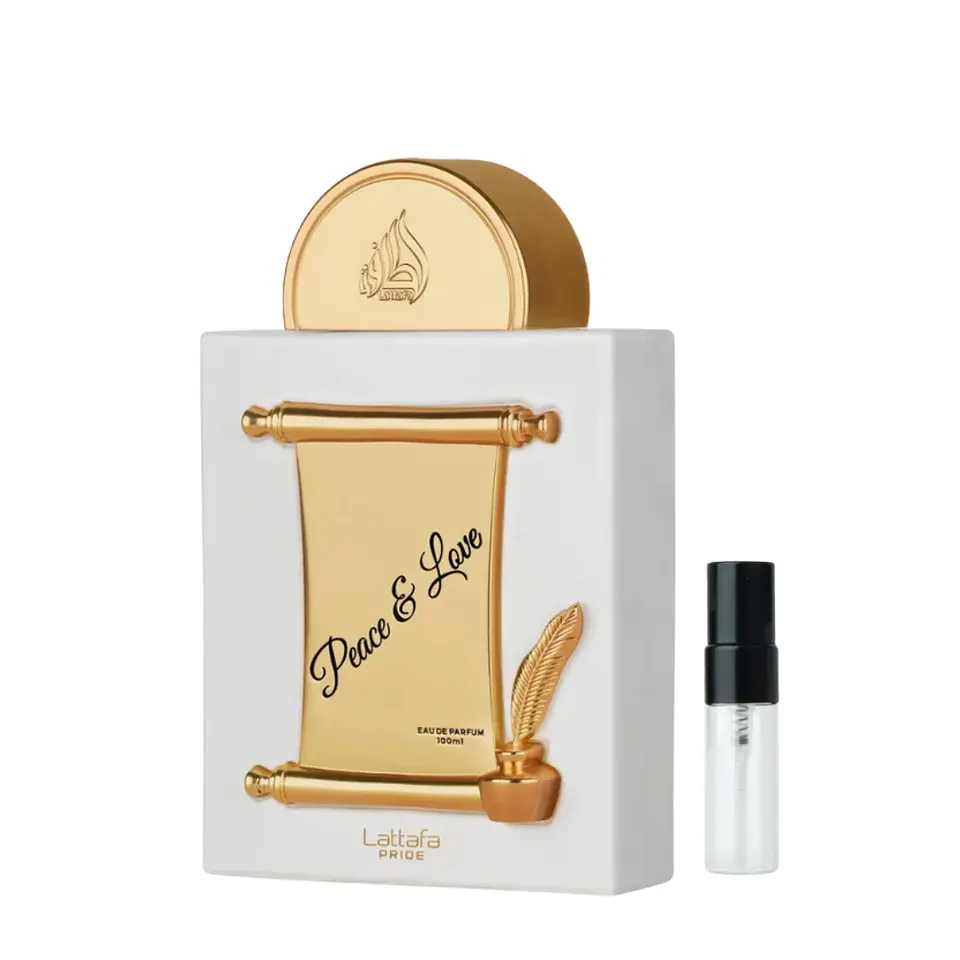 LATTAFA - PEACE & LOVE EDP (DRIES VAN NOTEN - SOIE MALAQUAIS) 1