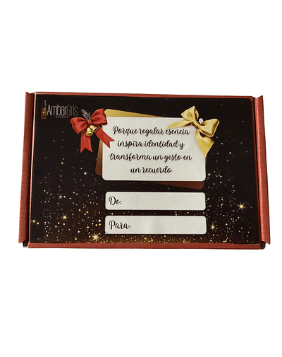 EMPAQUE CAJITA NAVIDEÑA