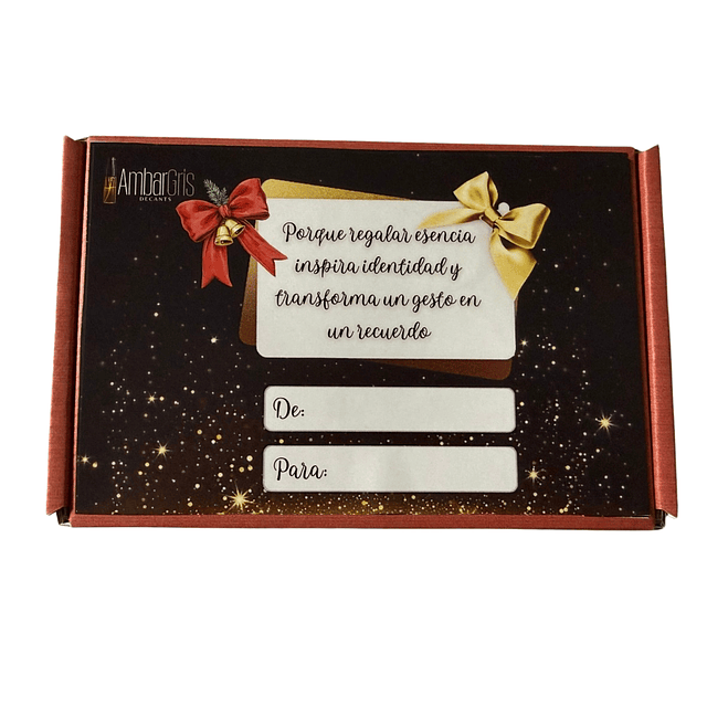 EMPAQUE CAJITA NAVIDEÑA