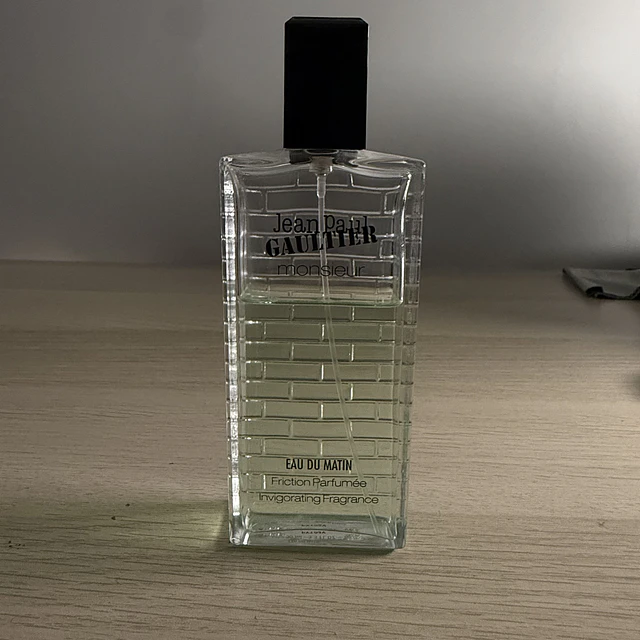 (PARCIAL) Jean Paul Gaultier - Monsieur Eau de Matin 65% de 125ml, sin caja