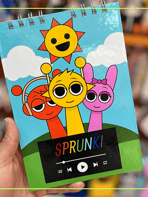 Kit Crockera para colorear Sprunki, medida 16 x 23