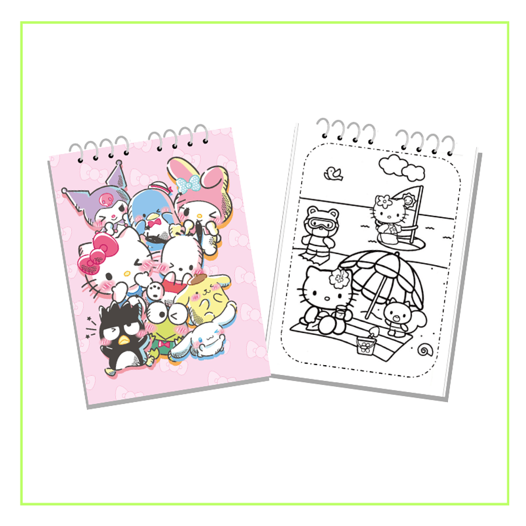 Kit Crockera para colorear Sanrio 1