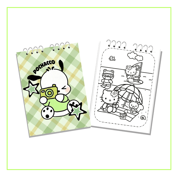 Kit Crockera para colorear Sanrio 3