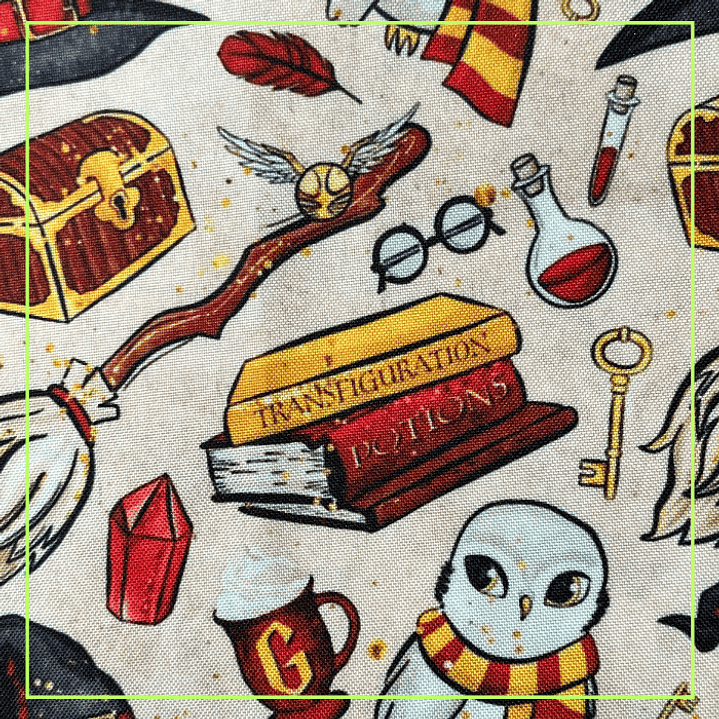 Set Bolsa de Tela + Individual para Colación Jardín Infantil Personalizado 8