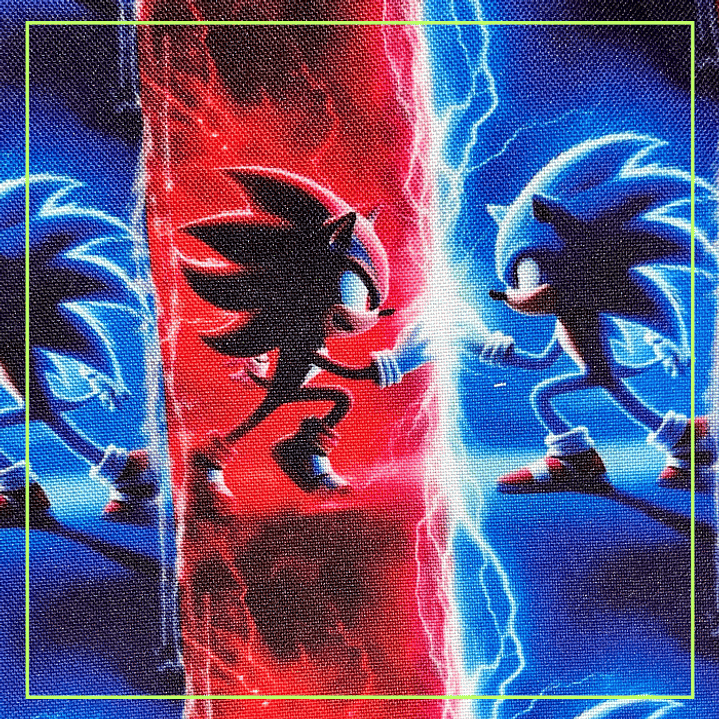 Set Bolsa de Tela + Individual para Colación Jardín Infantil Personalizado 11