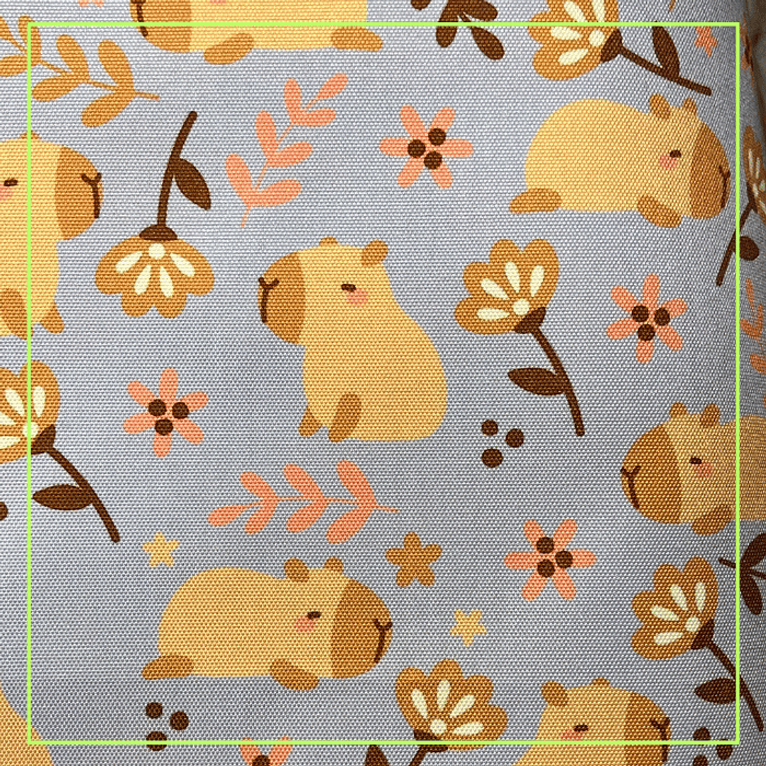 Set Bolsa de Tela + Individual para Colación Jardín Infantil Personalizado 13