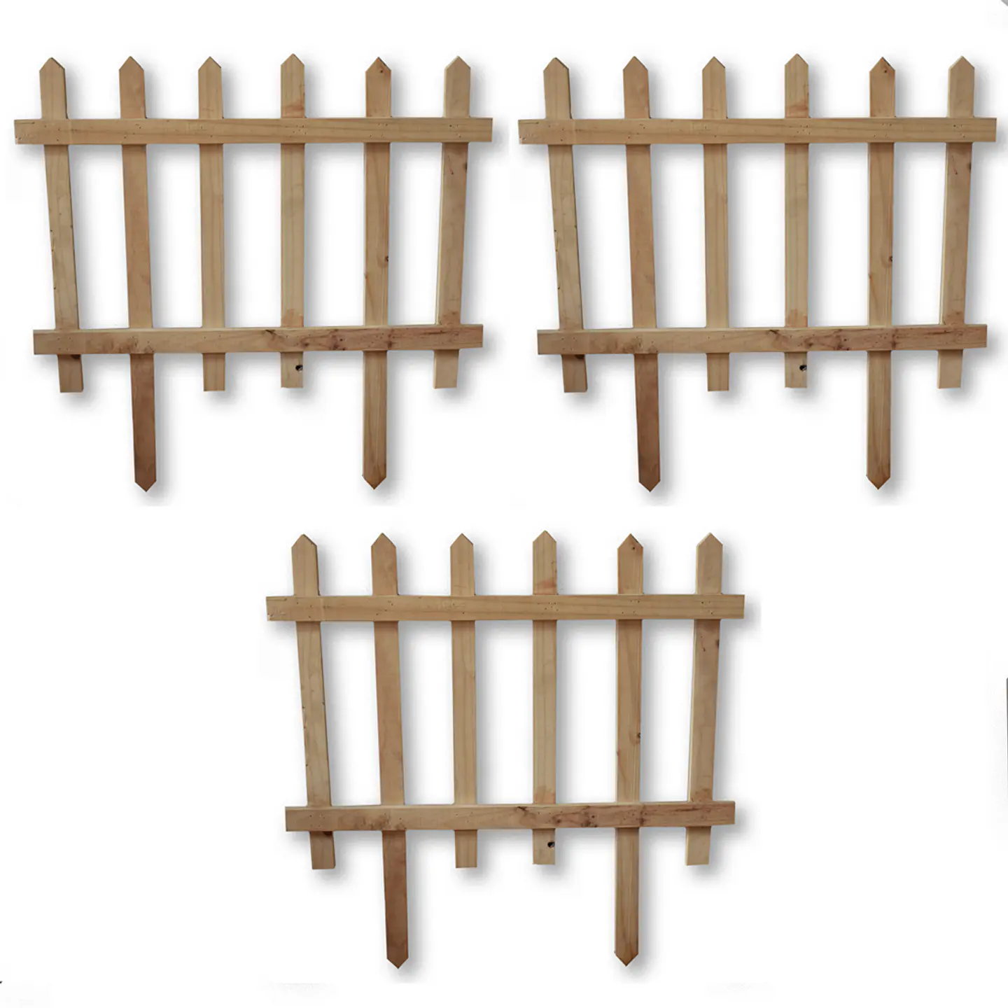 Cerca En Pino Combo 3 Unidades Mediana 80 Cm  1